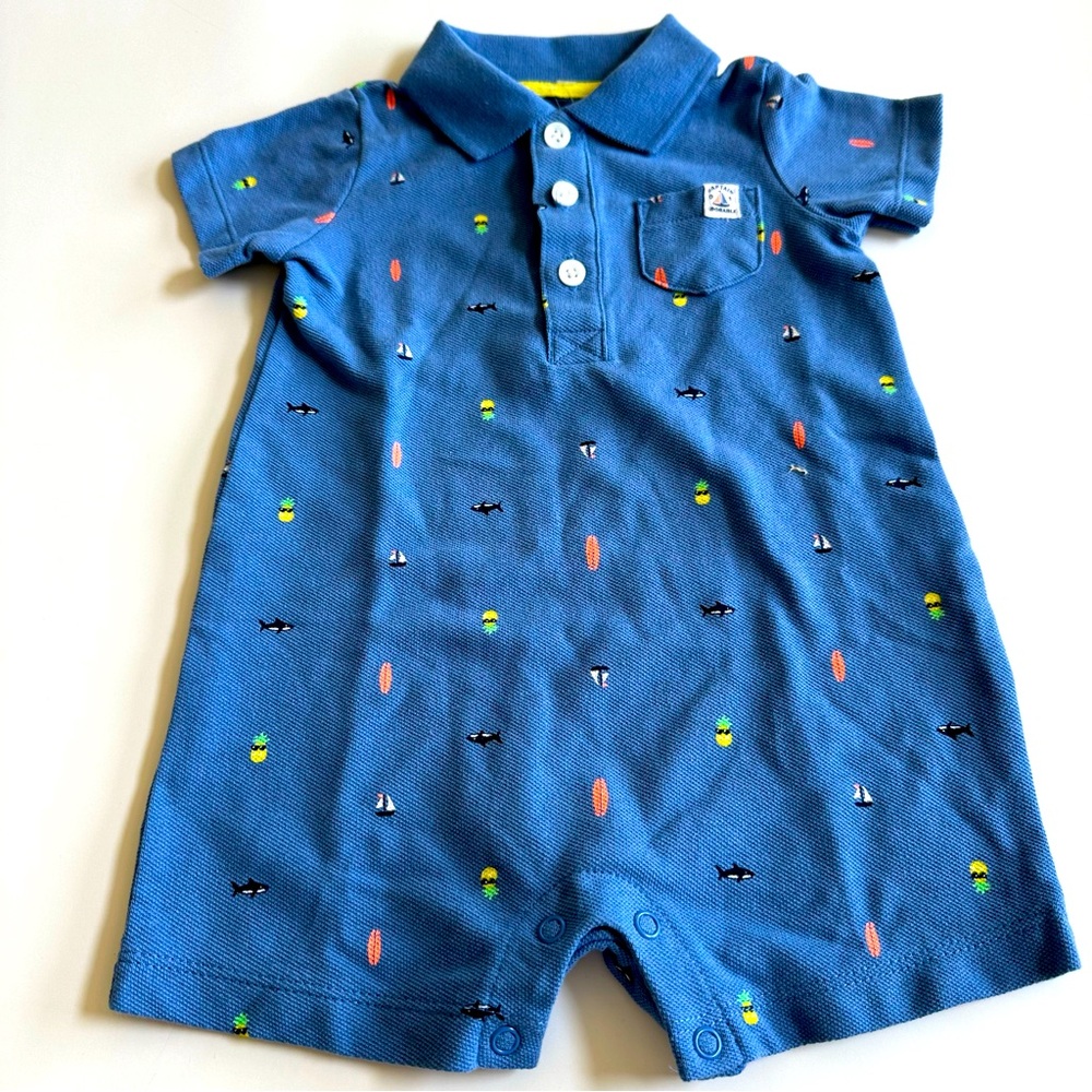 🙂4/$20 Carters Beachy Romper